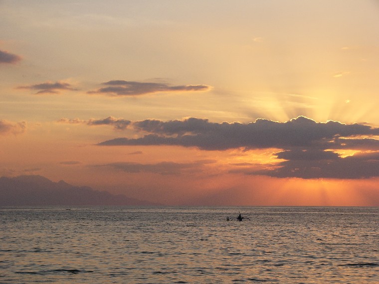coucher de soleil bali